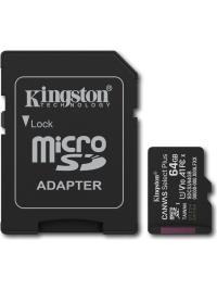 KINGSTON 64GB CANVAS SELECT PLUS SDCS3/64GB GEN3 MICRO SDXC UHS-I 100MB/S (SDCS3/64GB) Hafıza Kartı - 1